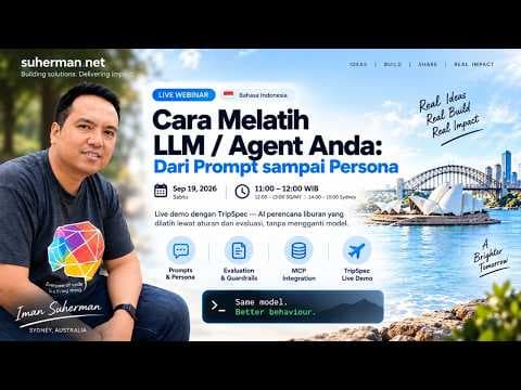 Cara Melatih LLM / Agent Anda: Dari Prompt sampai Persona